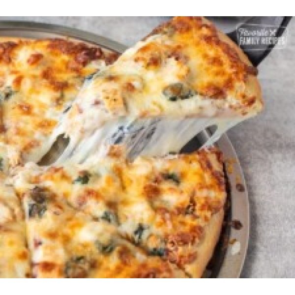 Alfredo-Pizza Alfredo Chicken Pizza