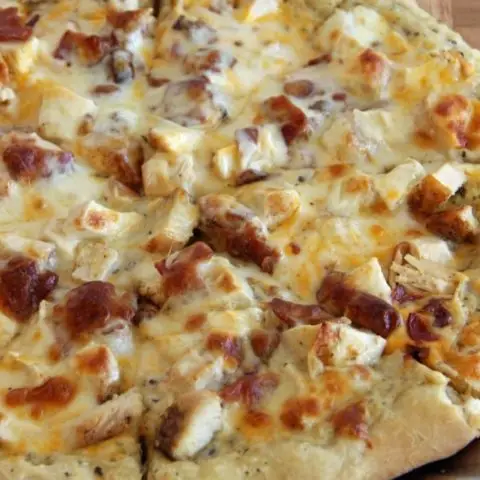 Bacon Chicken Pizza